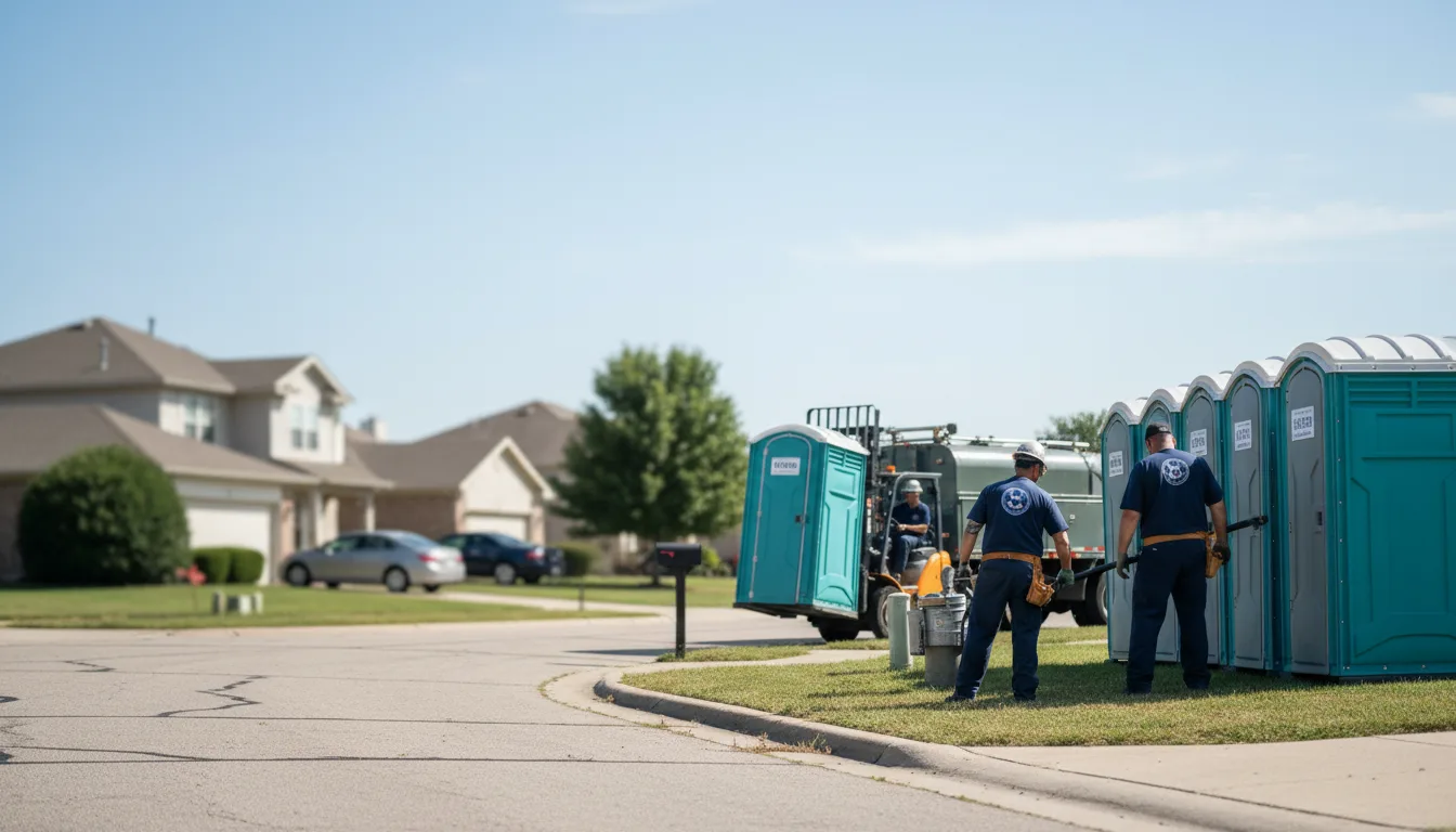 Porta Potty Rental in Aurora, OH near me